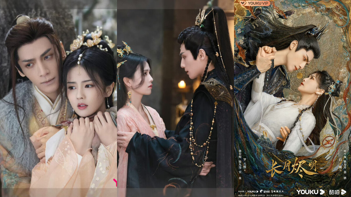 羅雲熙二搭白鹿默契十足，《長月燼明》爆紅打破許多仙俠劇紀錄。