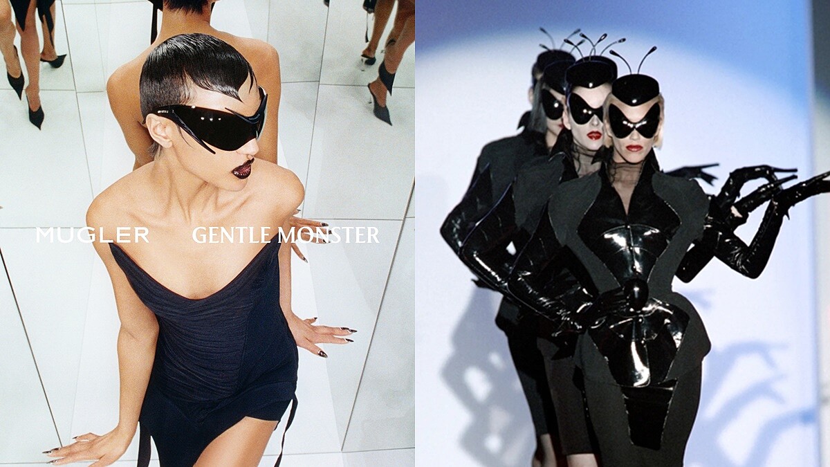 Gentle Monster x Mugler重磅聯名7/18登場,超帥「昆蟲墨鏡」將成為最潮的Y3K單品!