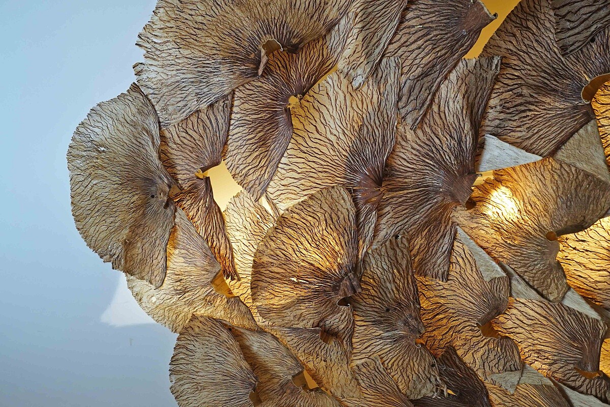 細膩的紋理成為餐廳最美好的裝飾。