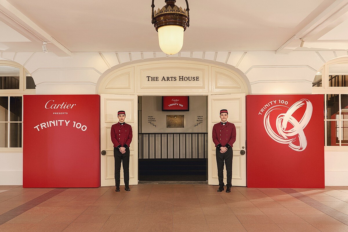 卡地亞 TRINITY 系列誕生 100 週年 原創沉浸式快閃體驗 全球巡迴 新加坡站