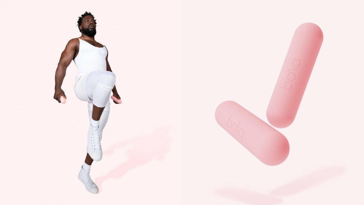 BALA啞鈴3磅 (粉色、藍色、黑色)，每組2件NT2,150