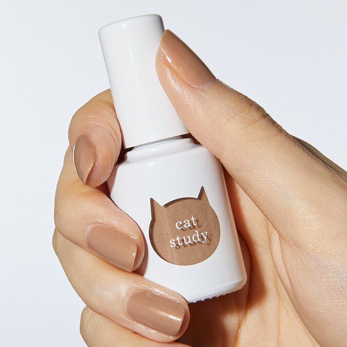 uka Cat Study貓咪漫步系列指甲油(#金棕)10ml，NT880