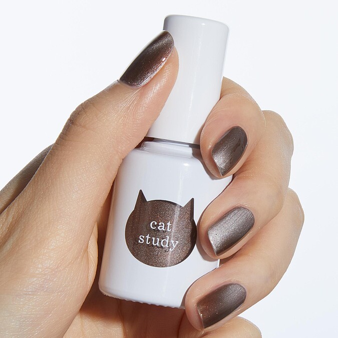 uka Cat Study貓咪漫步系列指甲油(#摩卡貓眼)10ml，NT880