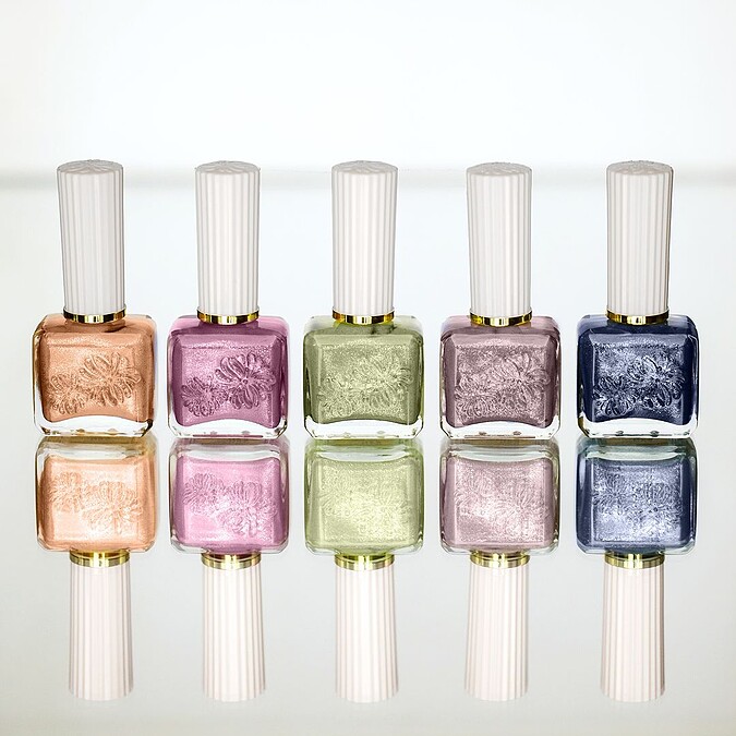 PAUL & JOE西洋菊釉光指甲油2024夏日全新5色。