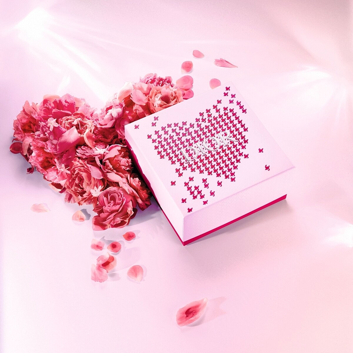 2024迪奧七夕限量禮盒情境圖。