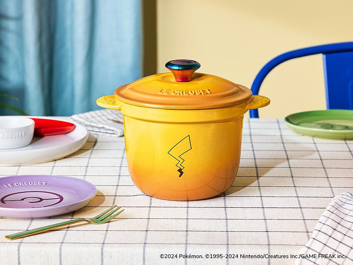 寶可夢系列萬用窈窕鑄鐵鍋 18 (杏桃黃) NT$9,980