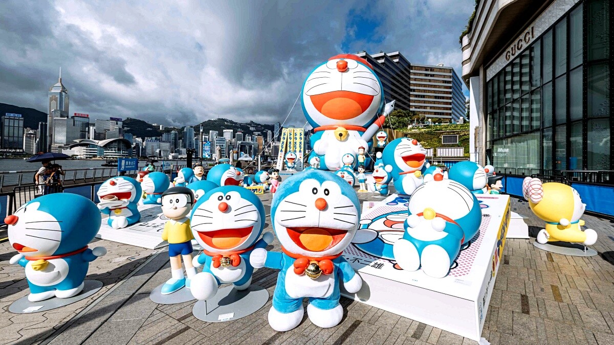 《100%多啦A夢&FRIENDS》戶外展區