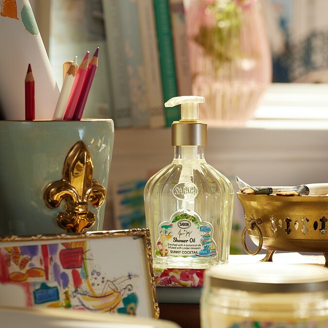 Sabon 2024年夏季限量香絮巴黎沐浴油235ml,NT1,080