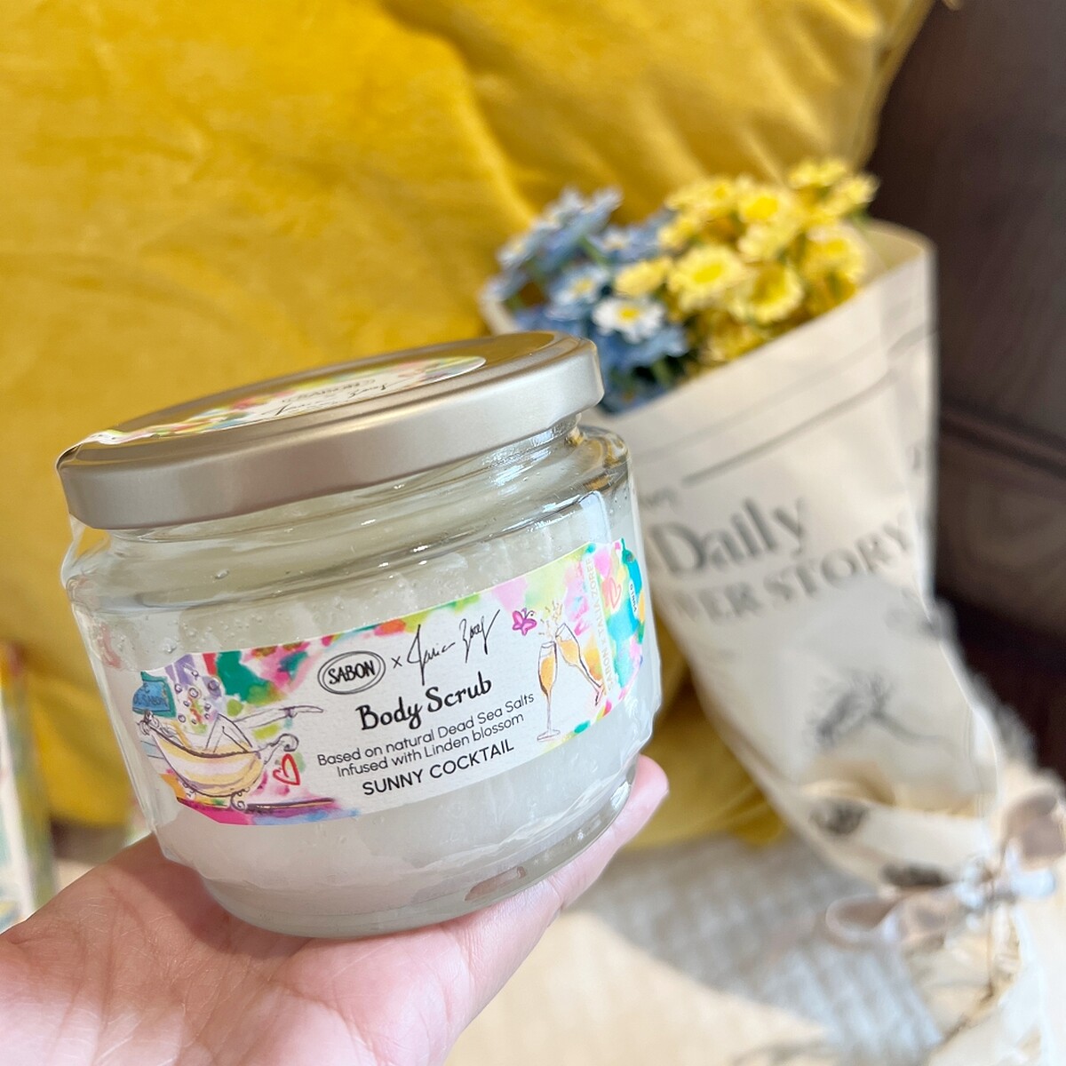 Sabon 2024年夏季限量香絮巴黎身體磨砂膏320g，NT1,480