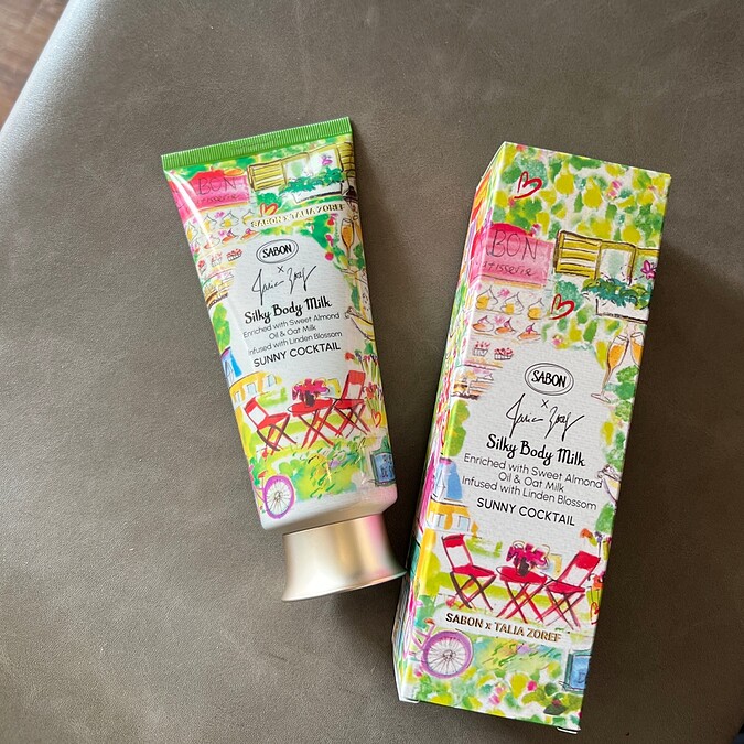 Sabon 2024年夏季限量香絮巴黎絲綢身體乳液200ml,NT1,480Sabon 2024年夏季限量香絮巴黎絲綢身體乳液200ml,NT1,480