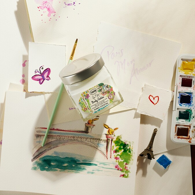 Sabon 2024年夏季限量香絮巴黎清爽保濕凝凍200ml,NT1,480