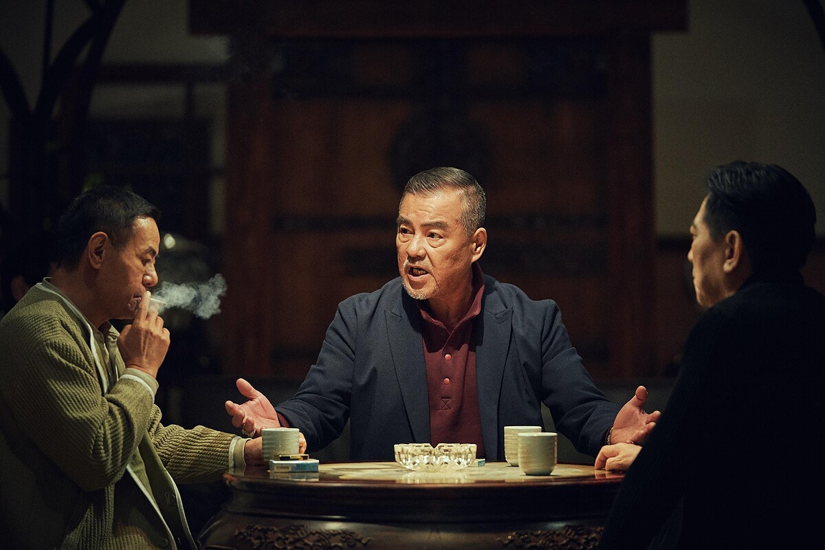 龍天翔（中）、蔡振南（左）、高捷（右）同台飆戲。