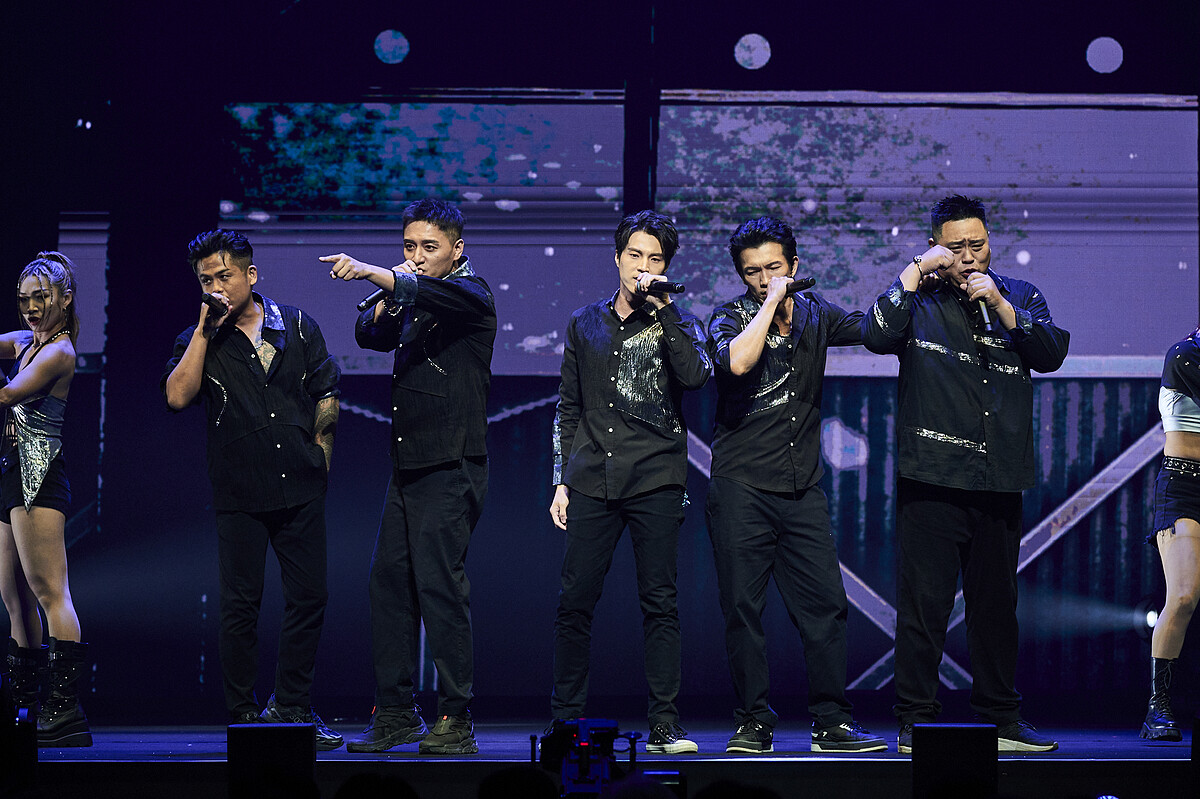 鄭人碩領軍「五虎將」成員 化身嘻哈男團大秀饒舌絕技
