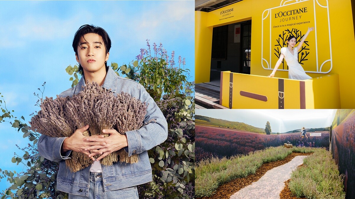 跟著姊妹們相約去旅行～歐舒丹「Re：行南法」沈浸式五感體驗展！5大絕美南法美景x互動體驗，與「婁峻碩SHOU」一同品味南法美好生活，馬上盤點必逛亮點，打卡拍美照！ 