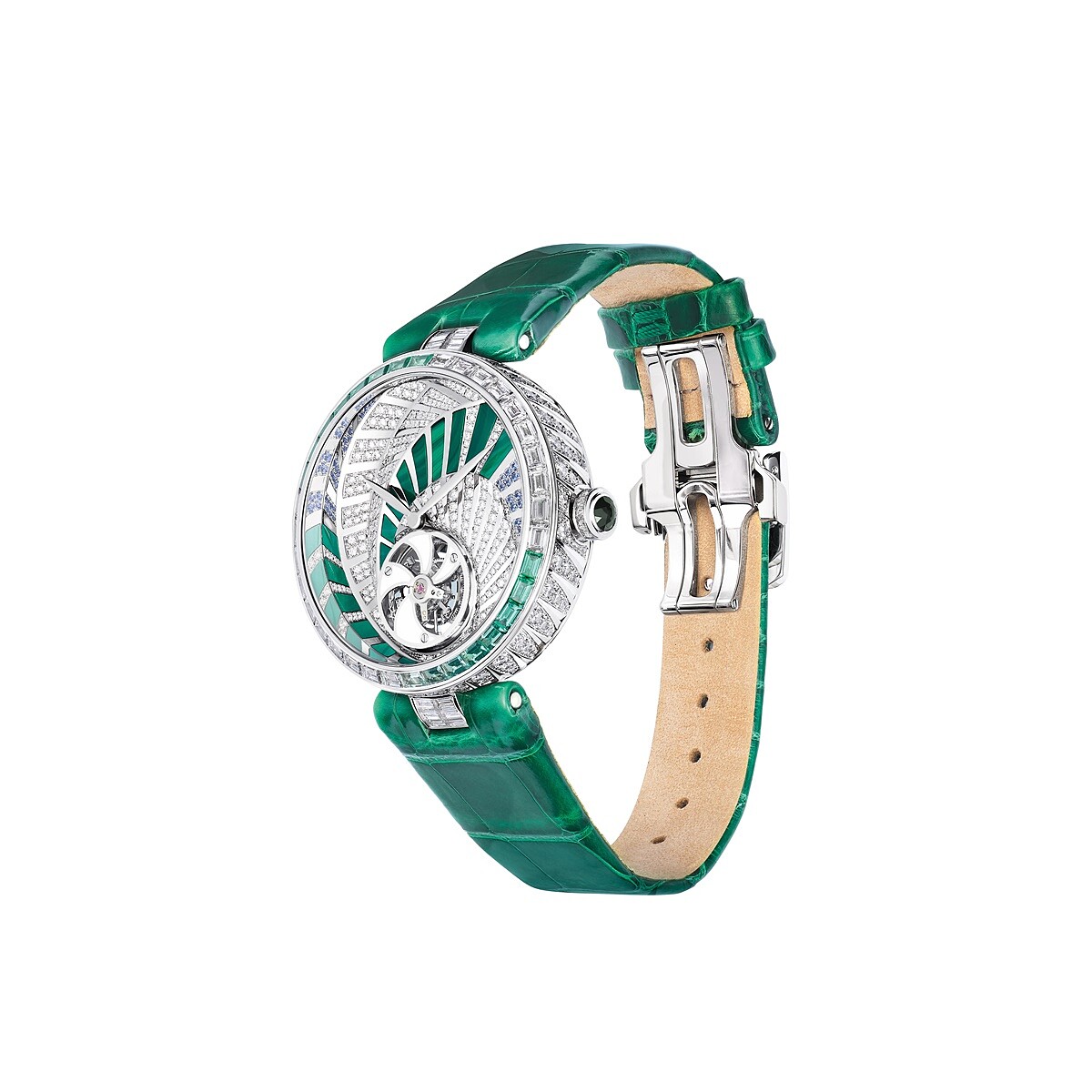 Partition 18K白金腕錶