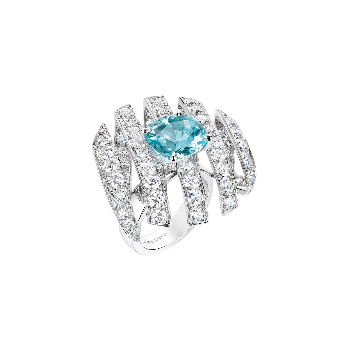 Tango 18K白金戒指