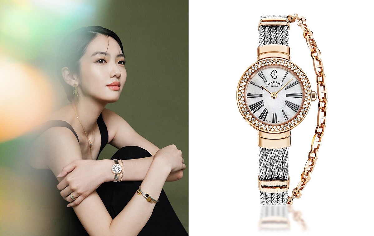 ST-TROPEZ 25手鍊鑽錶,NT121,800、Forever Minis耳環,NT13,300、項鍊NT14,200、手鍊,NT12,300、ST-TROPEZ Mariner戒指,NT5,900、Forever Magnifique戒指,NT10,900、Passion手環,NT7,700。