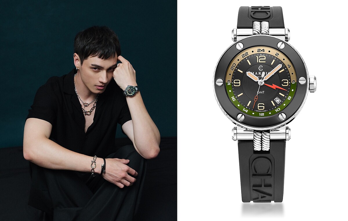 (男) ST-TROPEZ Navigator GMT 41腕錶(全球限量300支),NT129,000、ST-TROPEZ Mariner項鍊,NT17,200、手鍊,NT10,400、Celtic系列手環,MT9,900、Forever Lock項鍊,NT10,400、Celtic Huggie 系列耳夾,NT4,200。