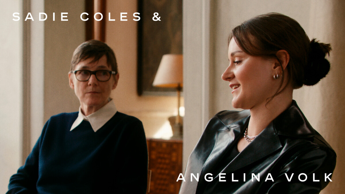 Sadie Coles 與 Angelina Volk