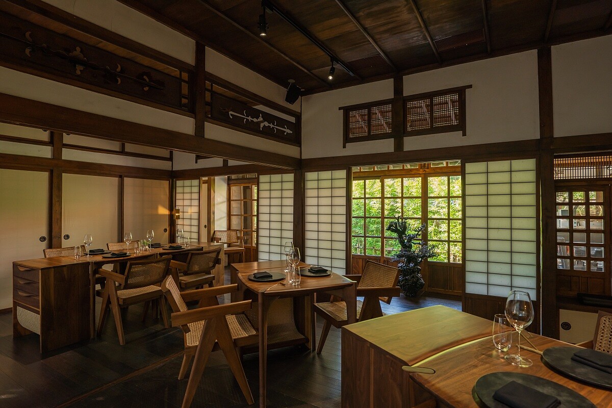 為突破古蹟空間限制,室內空間則埋入許多值得品味的細節。