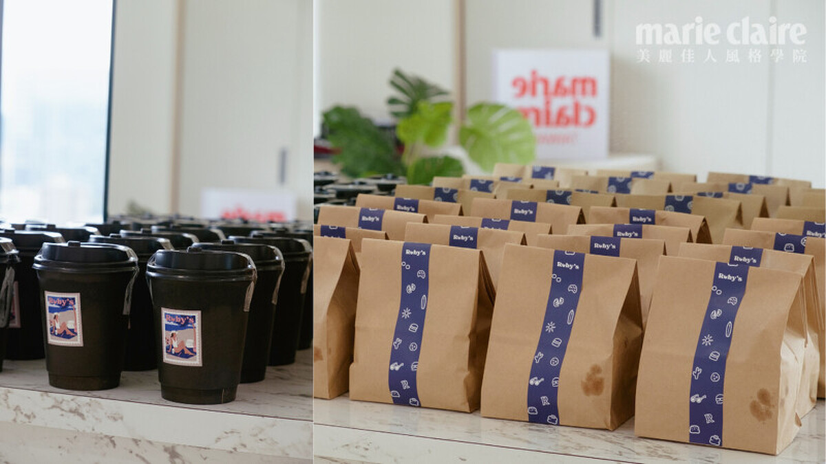 現場提供台北超人氣甜點「Ruby's司康餅乾專賣店」的美味點心和茶飲供學員享用。