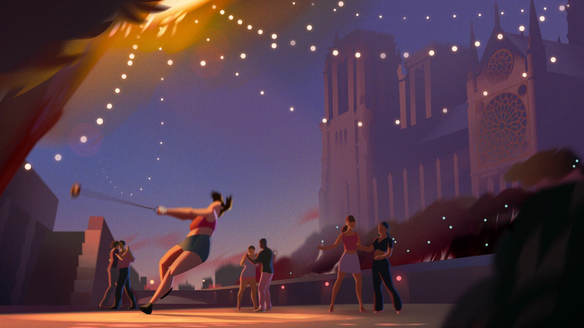 影片用工藝模式完美展示選手對運動的熱情與愛戀。