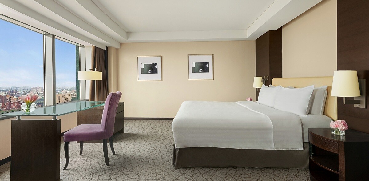 客房視野寬闊。