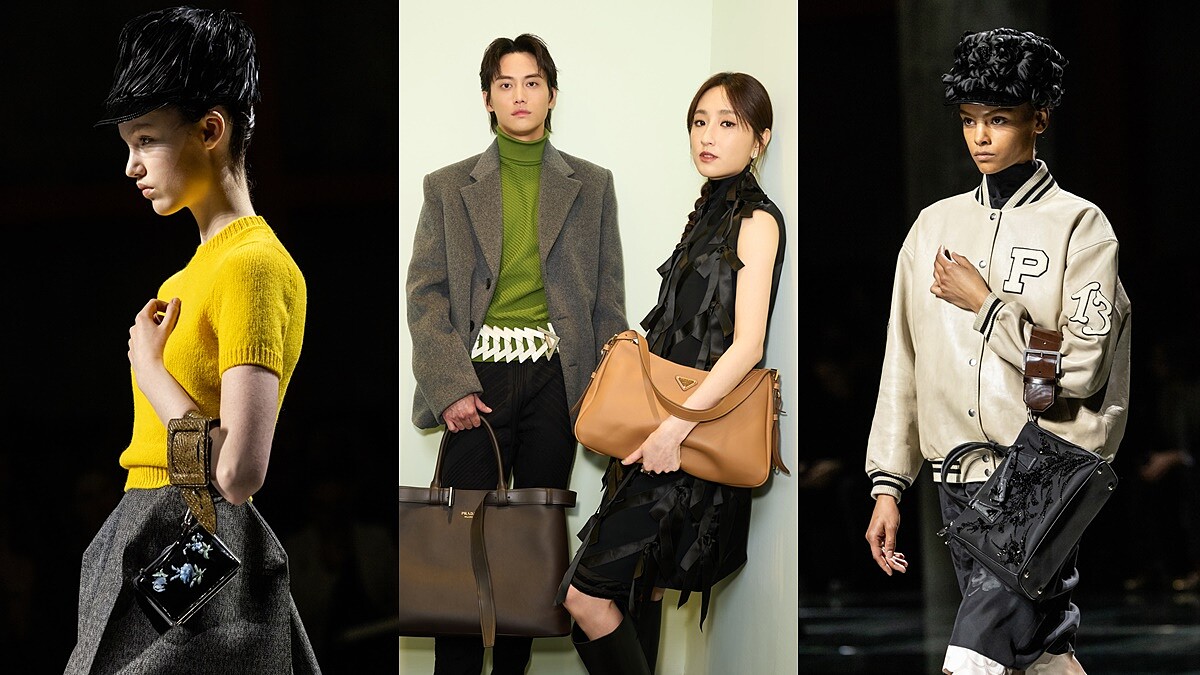 Prada話題手腕掛包終於上架！盤點Prada 2024秋冬7款焦點單品：柯佳嬿、范少勳率先演繹