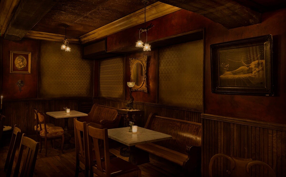 踏入空間彷彿穿越時空，來到知名的美國禁酒令「調酒黃金年代」。