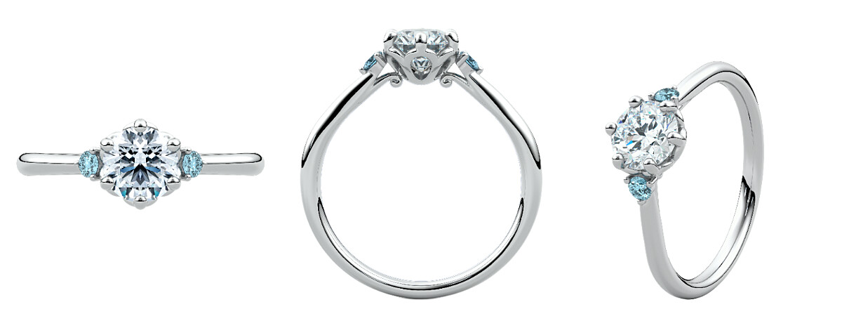 RS2018戀人系列求婚鑽戒NT$36,600(主鑽價格另計)。