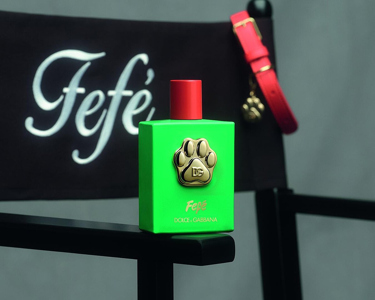 Dolce&Gabbana Fef&eacute;香氛噴霧情境圖。