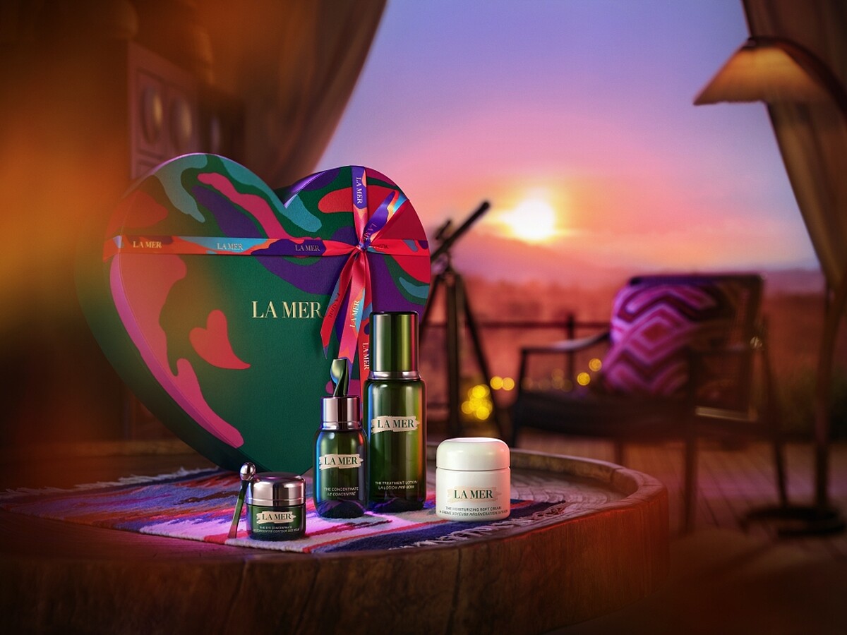 LA MER 2024七夕限定心型禮盒形象圖。