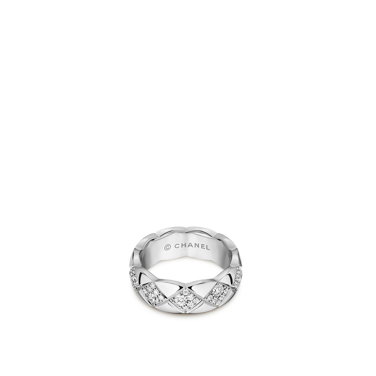 香奈兒COCO CRUSH 18K 黃金 戒指鑲鑽 NTD 377,000