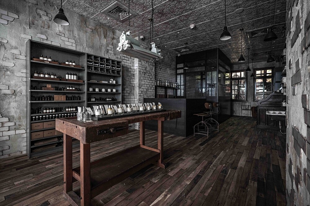 LE LABO大稻埕形象店店內。