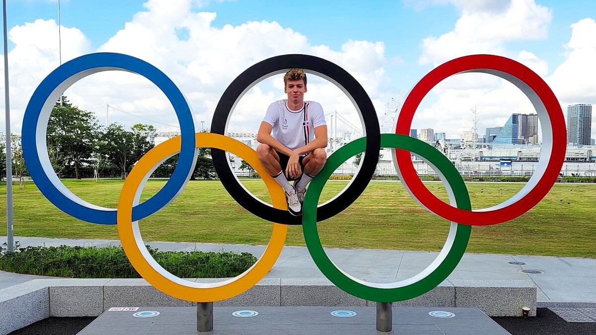 Photo／IG@leon.marchand31