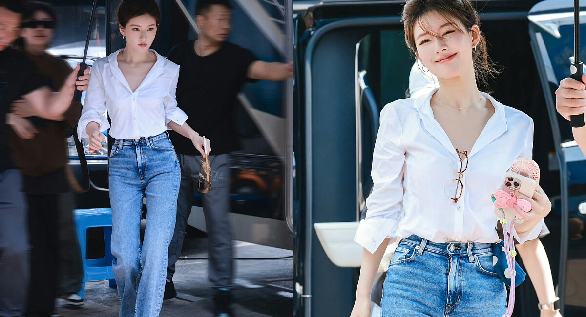 「趙露思同款白襯衫」在網拍賣破7千件。