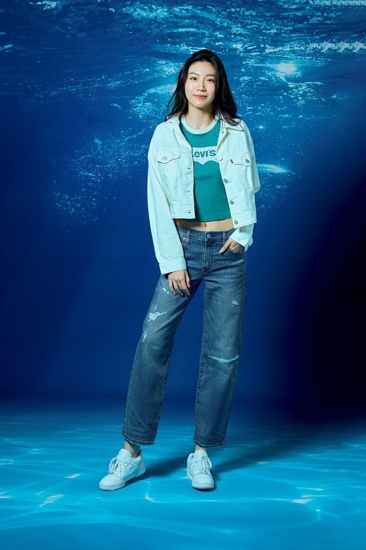 Levi&rsquo;s&reg; COOL DeMINT Baggy Dad低腰寬管丹寧褲 NT.4,590