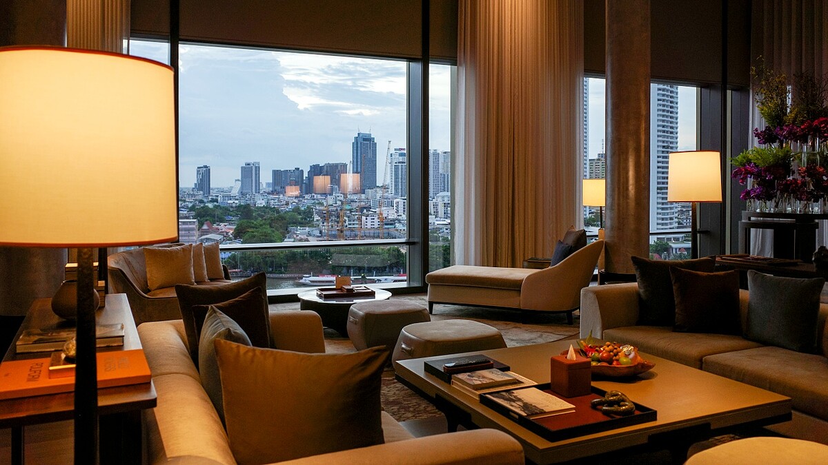 曼谷四季酒店河濱頂層公寓