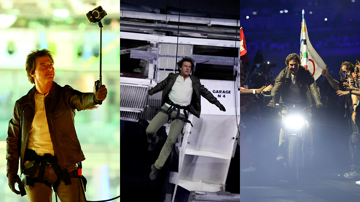 2024巴黎奧運閉幕！湯姆克魯斯秀高空降臨法蘭西體育場，完美上演不可能的任務