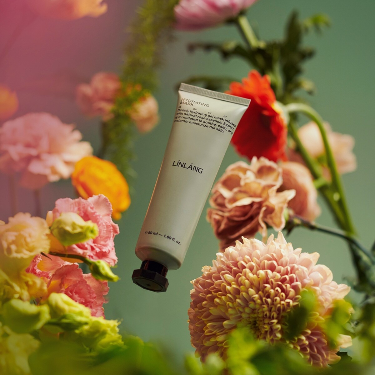 LINLANG大馬士革玫瑰保濕面膜50ml,NT1,080