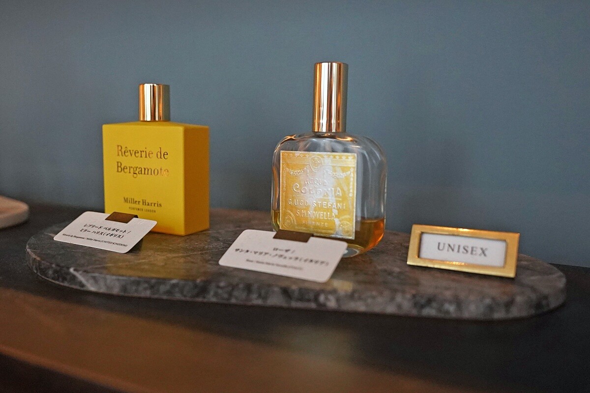 香水吧將隨季節調整替換。