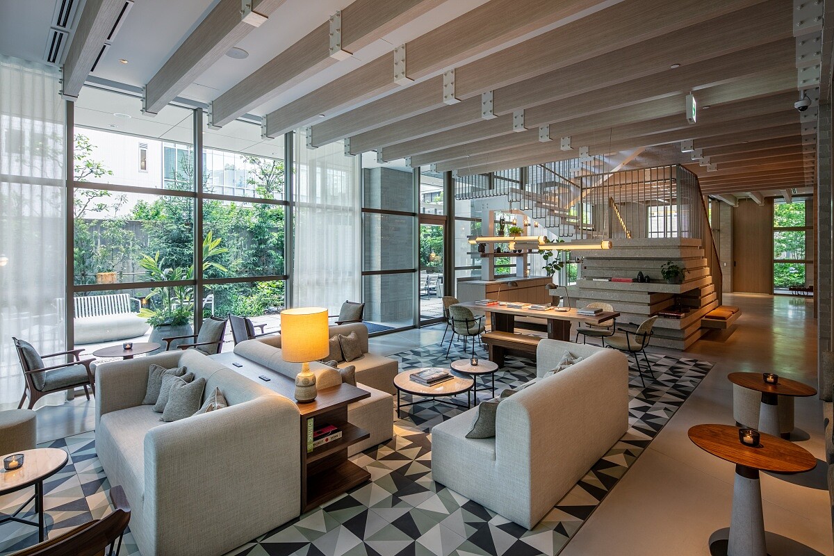 舒適多元的休息區。