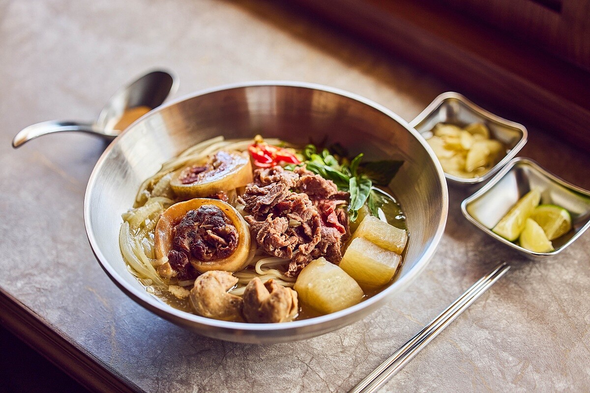 越南河粉中也蘊含了法國火鍋的料理手法。