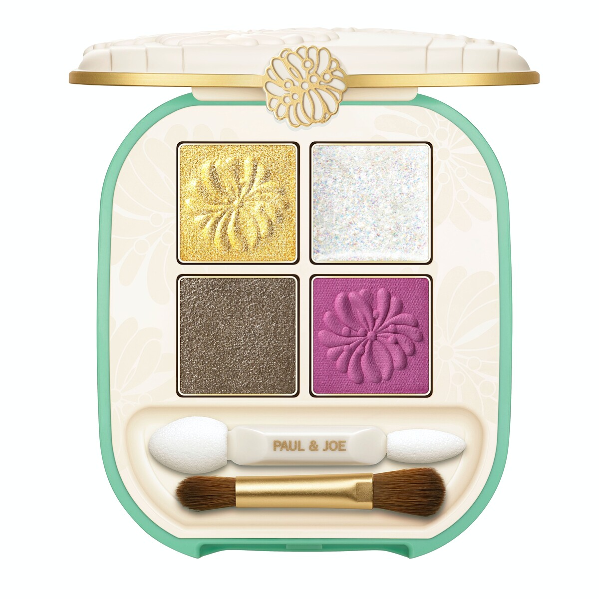 Paul & Joe巴黎時尚4色眼彩盤(#08閃爍暮光)，NT1,550