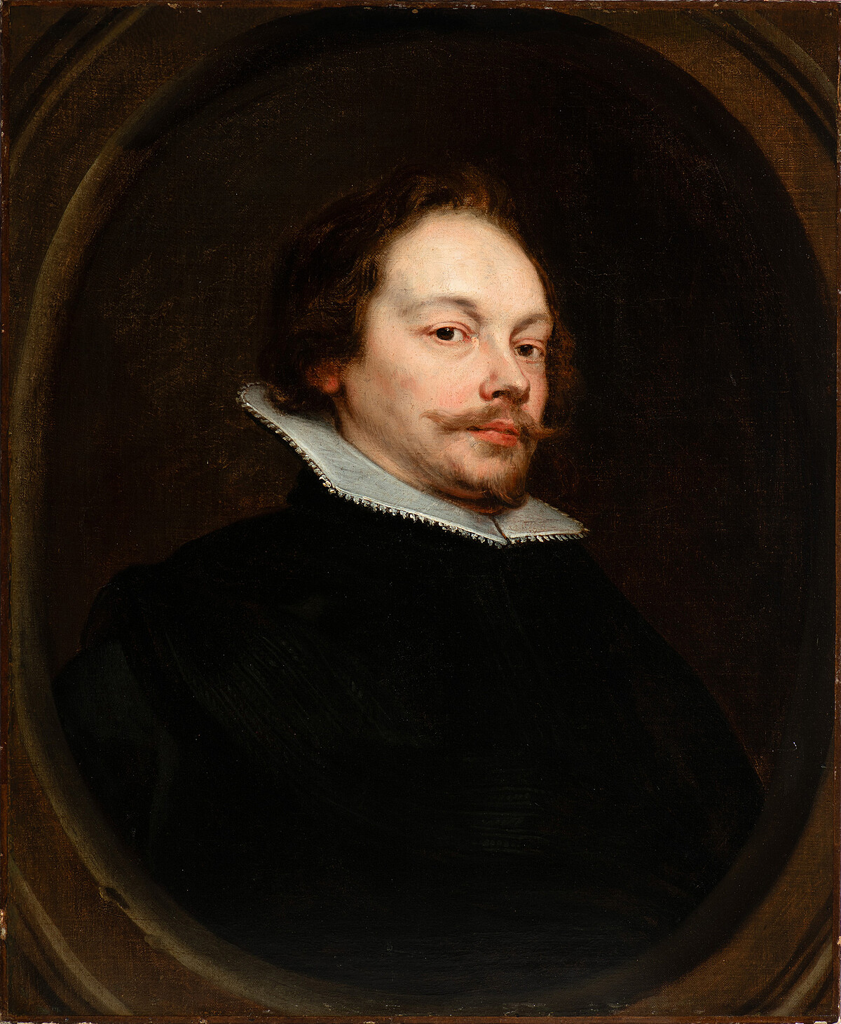 安東尼．范．戴克〈菲德烈克．范．馬瑟萊爾肖像〉。