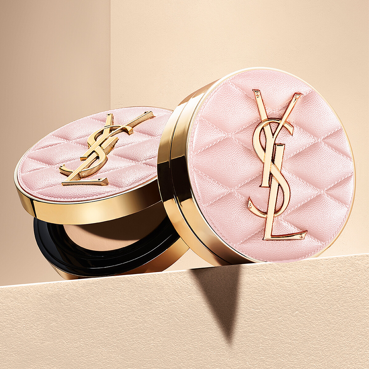 YSL超模光感精華水氣墊高訂菱格版(#B10、#B20),NT3,180(限量)