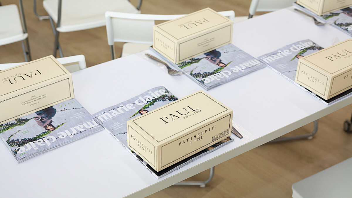 來自法國的麵包及甜點品牌PAUL。