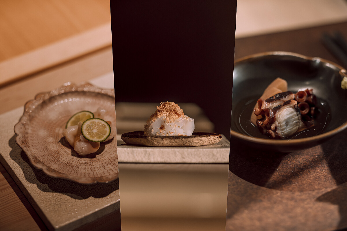 器皿有繪唐津、斑唐津、黑唐津、朝鮮唐津、三島、清水燒等技法，相當精彩。