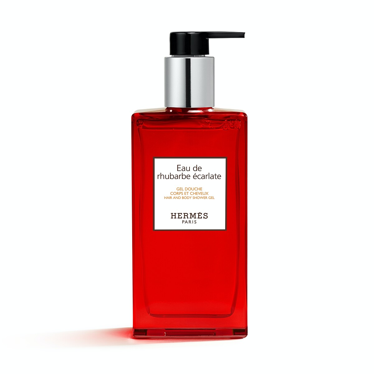 愛馬仕緋紅火參(Eau de rhubarbe écarlate)二合一洗髮沐浴乳200ml，NT2,830