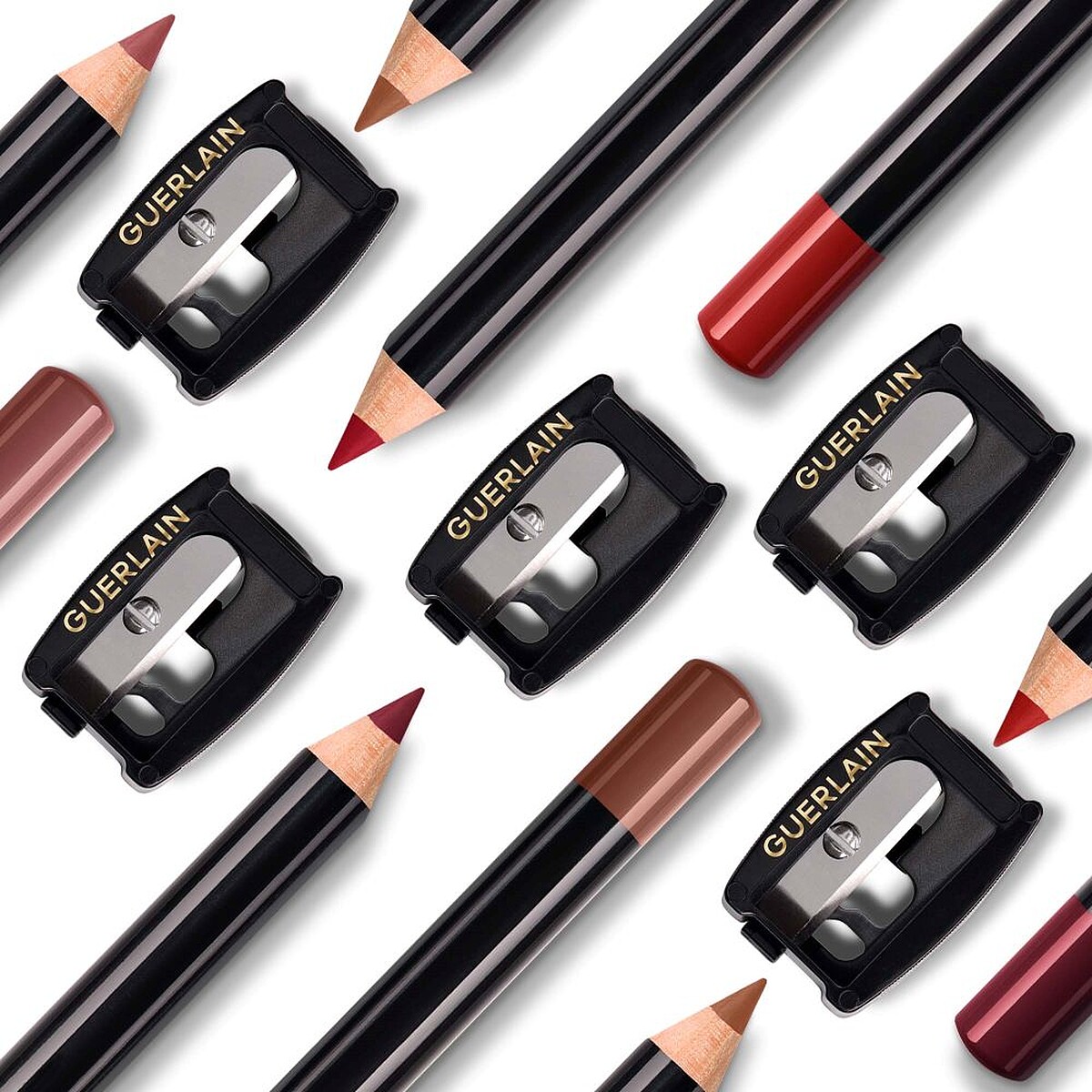 嬌蘭Contour G絕色訂製唇線筆情境圖。共六色，NT1,100